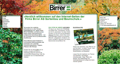 Desktop Screenshot of birrer-gartenbau.ch
